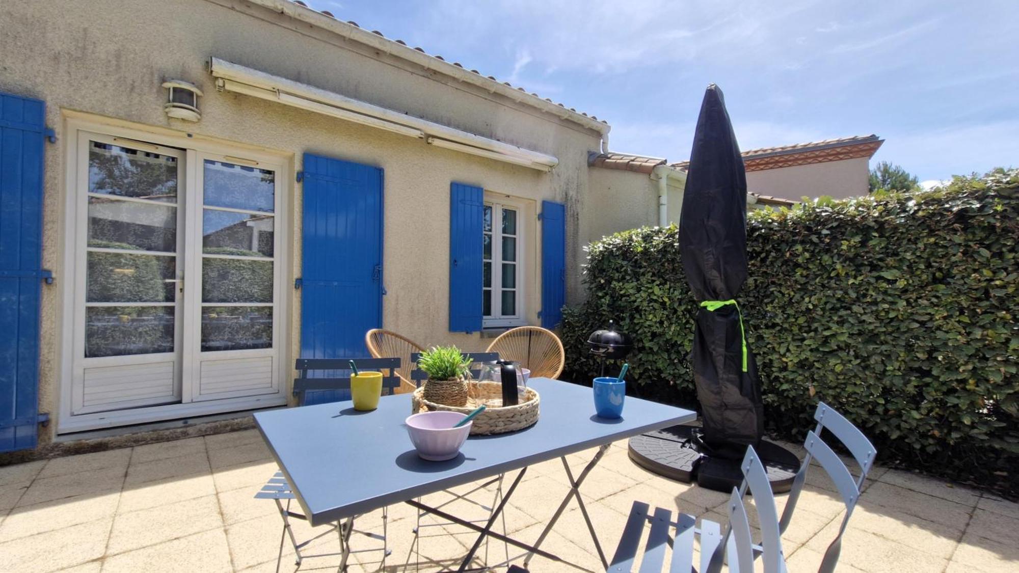 Meschers Sur Gironde - Maisonnette De Vacances - Terrasse - Proche Plage מראה חיצוני תמונה